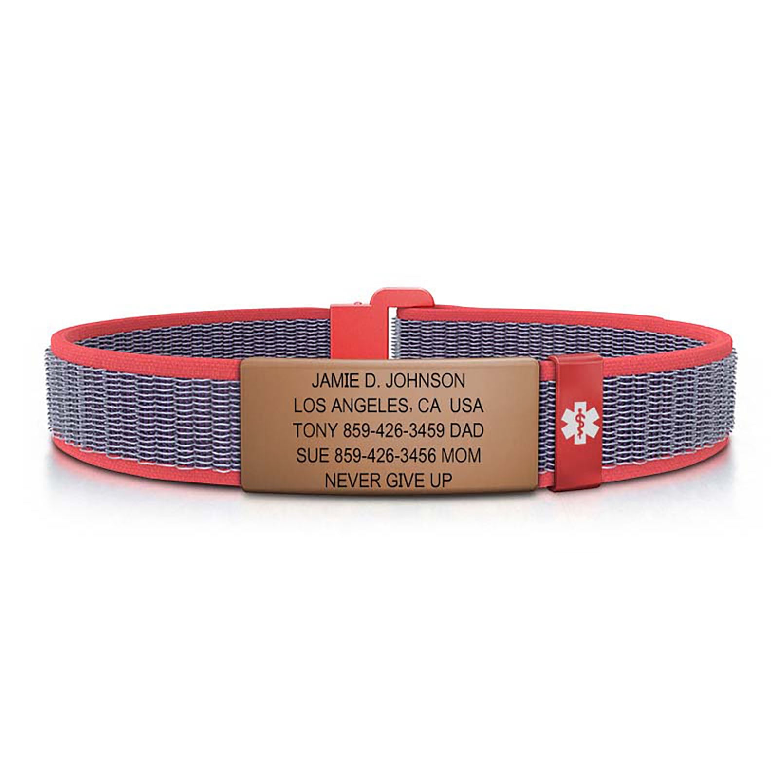 Nylon Loop Medical ID - ML ID 13mm - ROAD iD