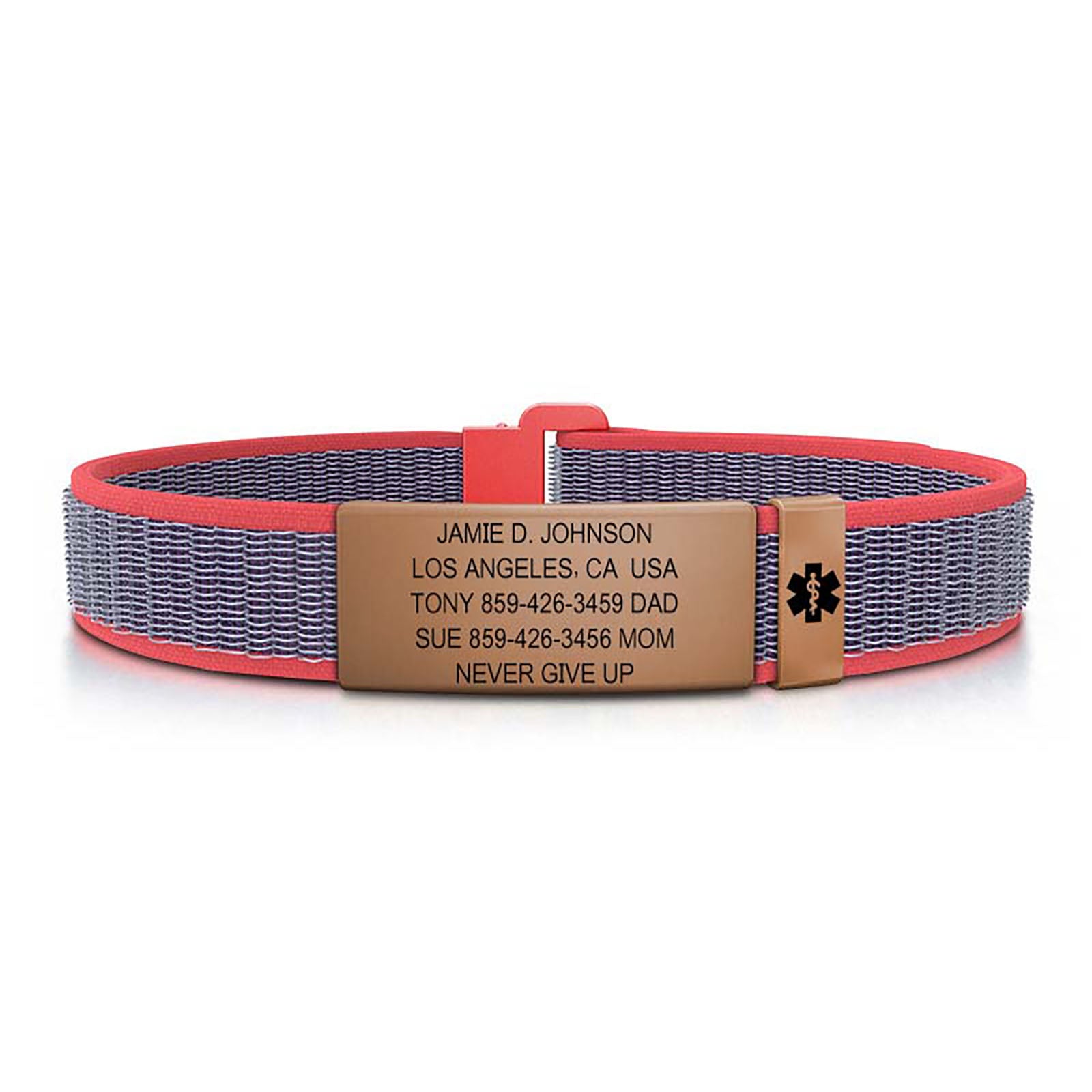 Nylon Loop Medical ID - ML ID 13mm - ROAD iD