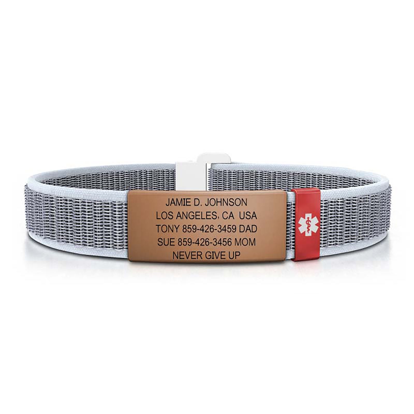 Nylon Loop Medical ID - ML ID 13mm - ROAD iD