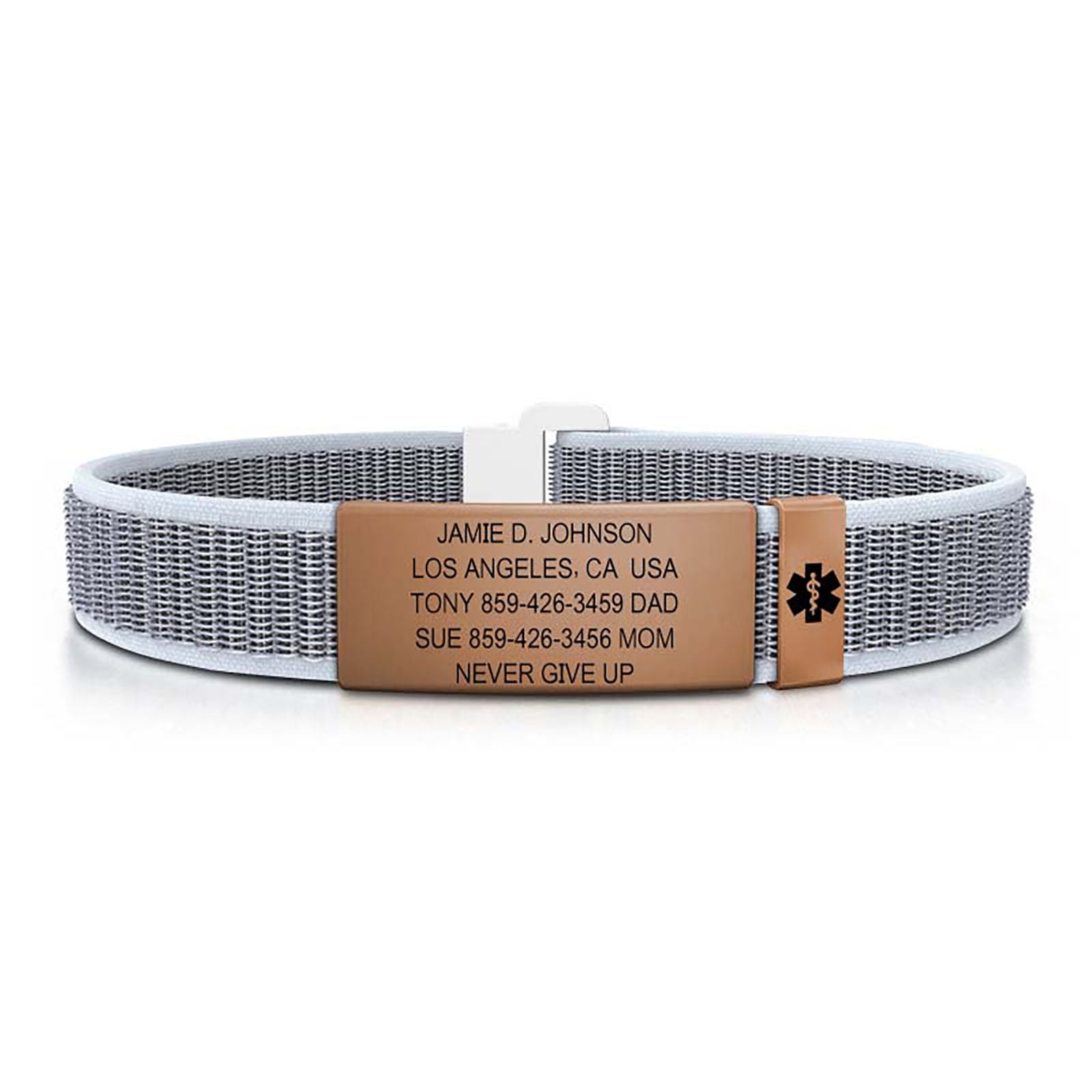 Nylon Loop Medical ID - ML ID 13mm - ROAD iD