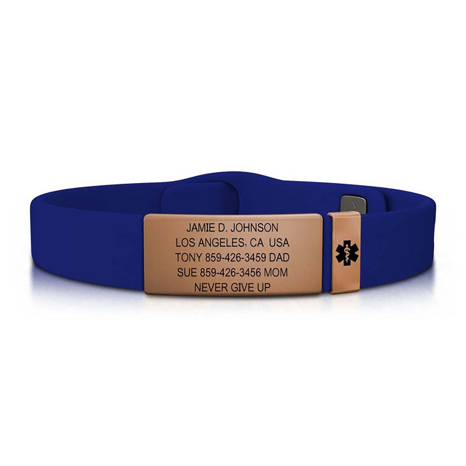 13mm / Rose Gold-Rose Gold / Classic | Blue