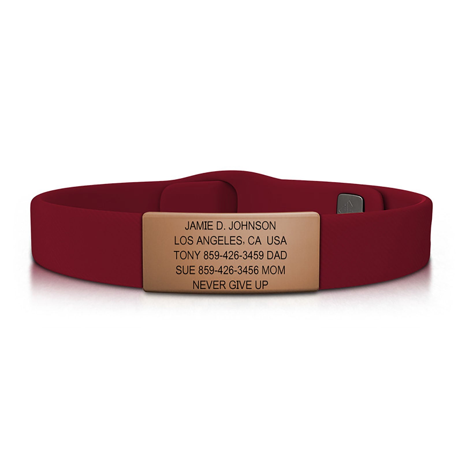 13mm / Rose Gold / Classic | Merlot