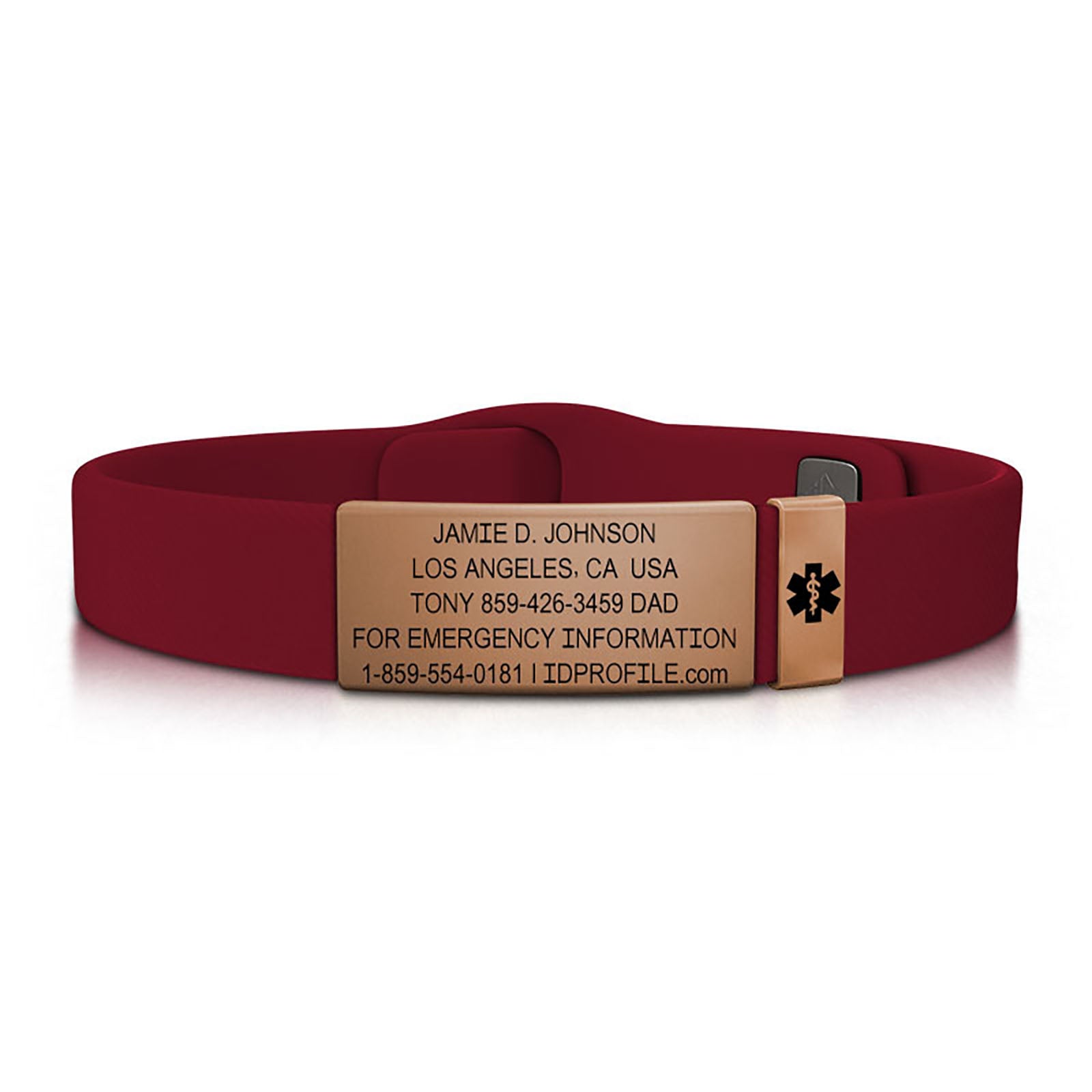 13mm / Rose Gold-Rose Gold / Classic | Merlot