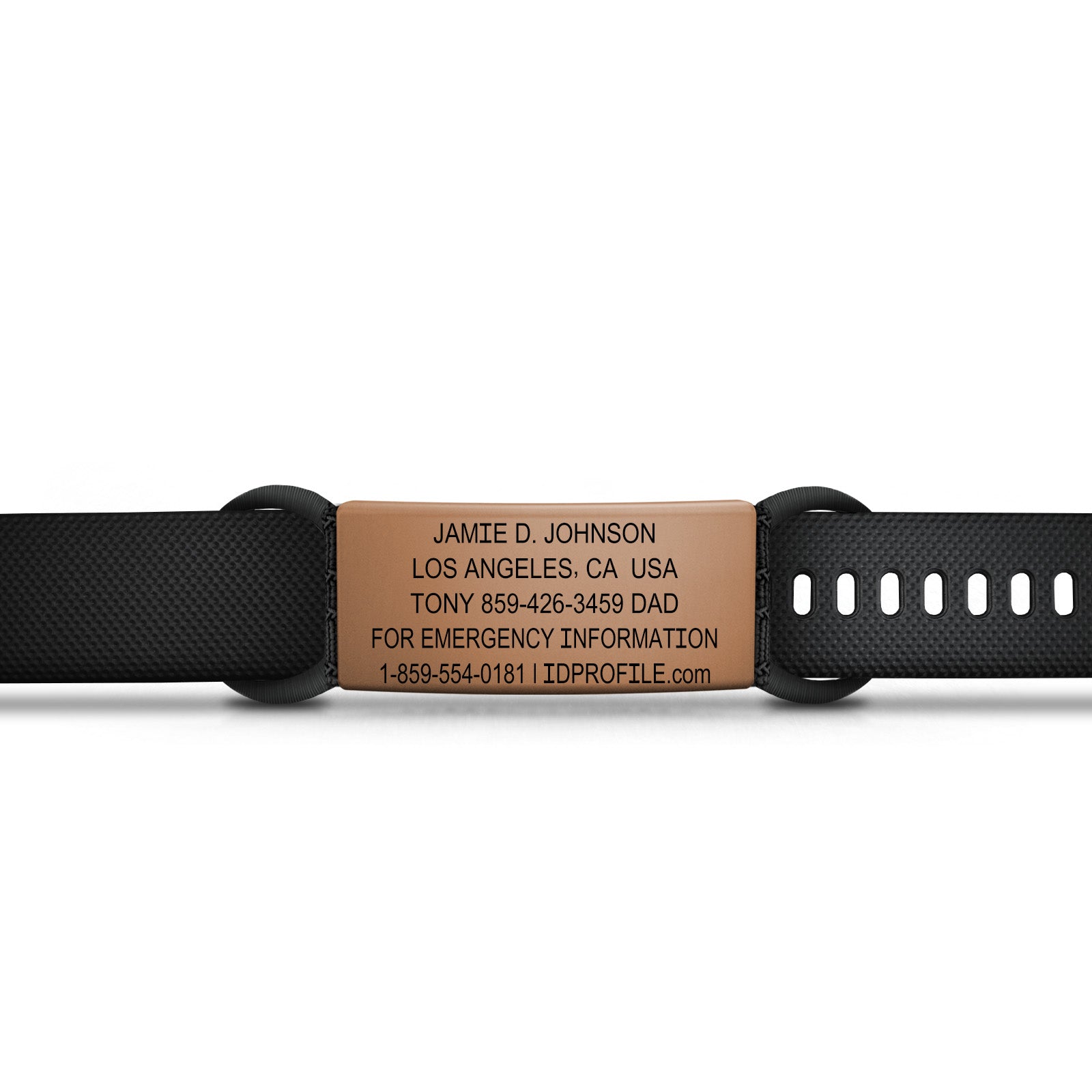Universal Sidekick ID - With iD Profile ID 13mm Rose Gold ROAD iD