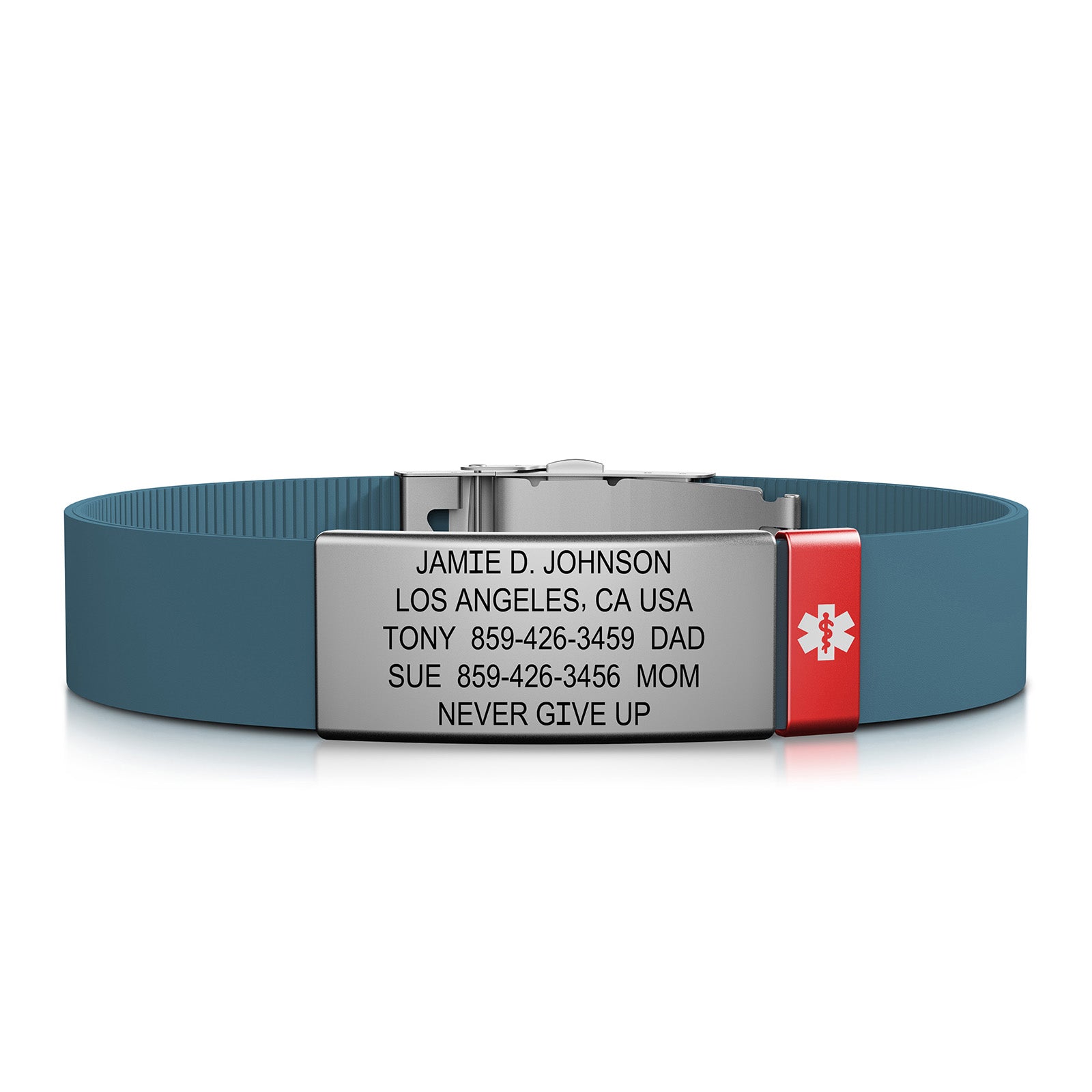Elite Medical ID ID 13mm Slate-Ember Classic | Altitude ROAD iD