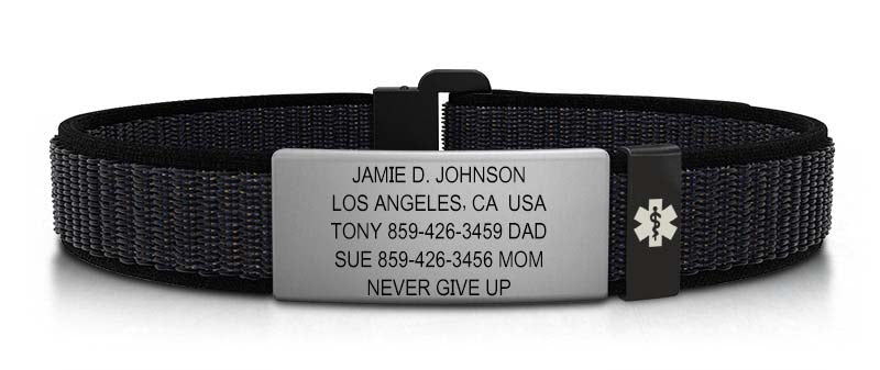 Nylon Loop Medical ID ID ROAD iD
