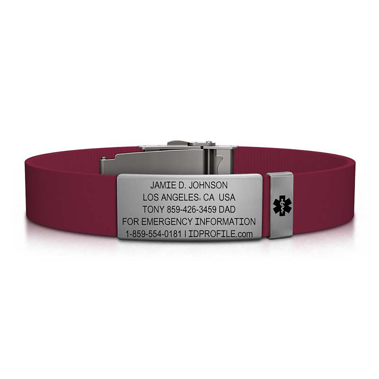 13mm / Slate-Slate / Classic | Merlot
