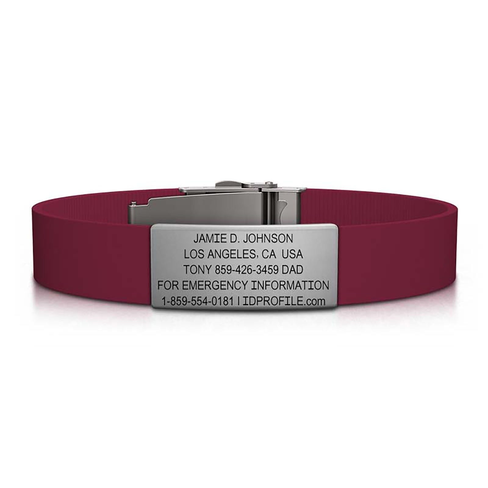 13mm / Slate / Classic | Merlot