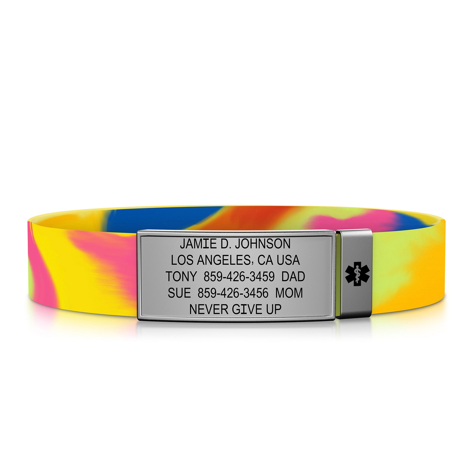 Medical Stretch ID - Women's - Slate-Slate / Classic | Tie Dye