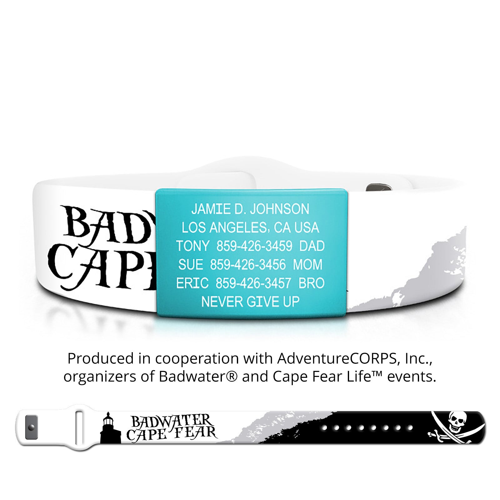 Sport Pin-Tuck ID - 19mm / Delta Blue / Limited | Badwater Cape Fear