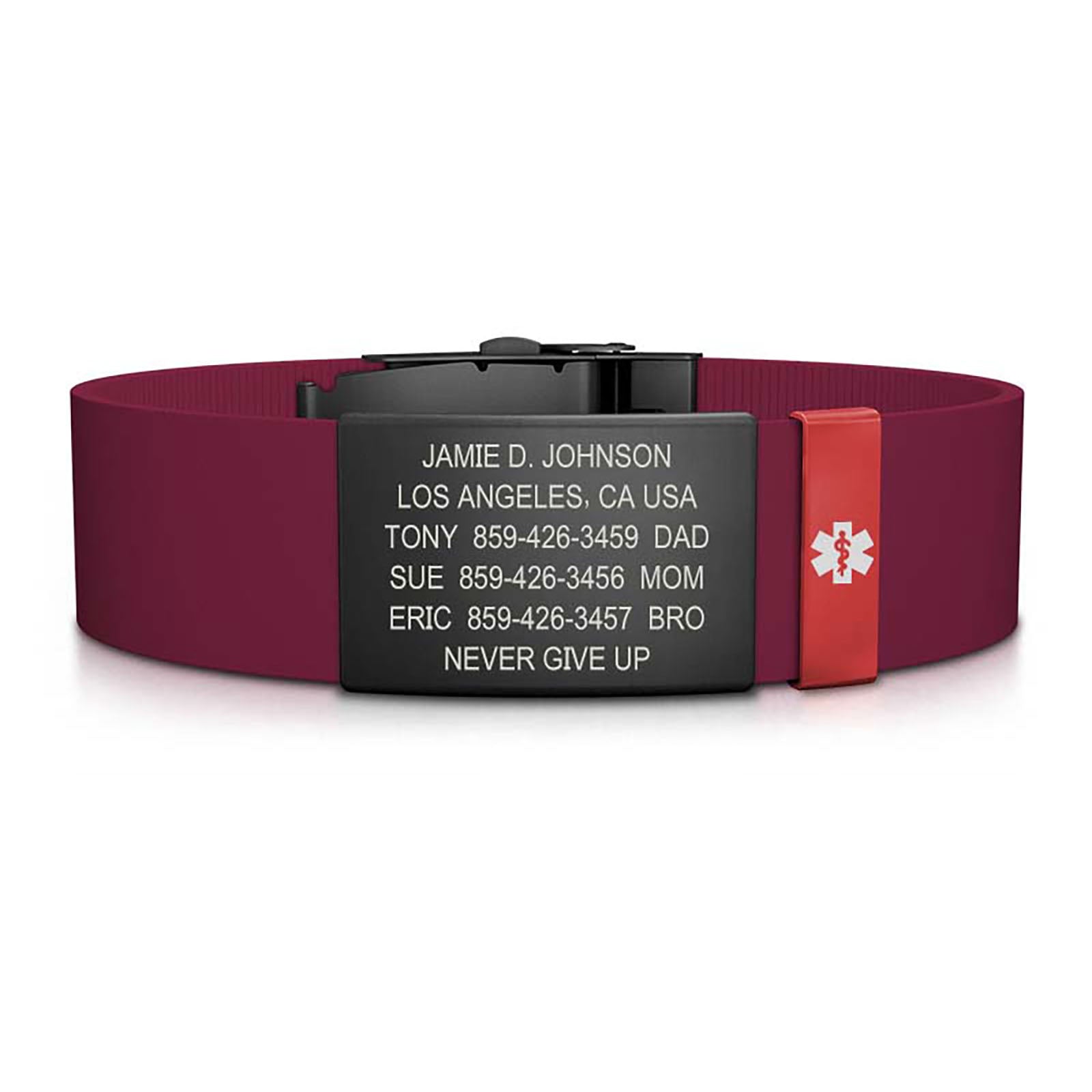 19mm / Graphite-Ember / Classic | Merlot