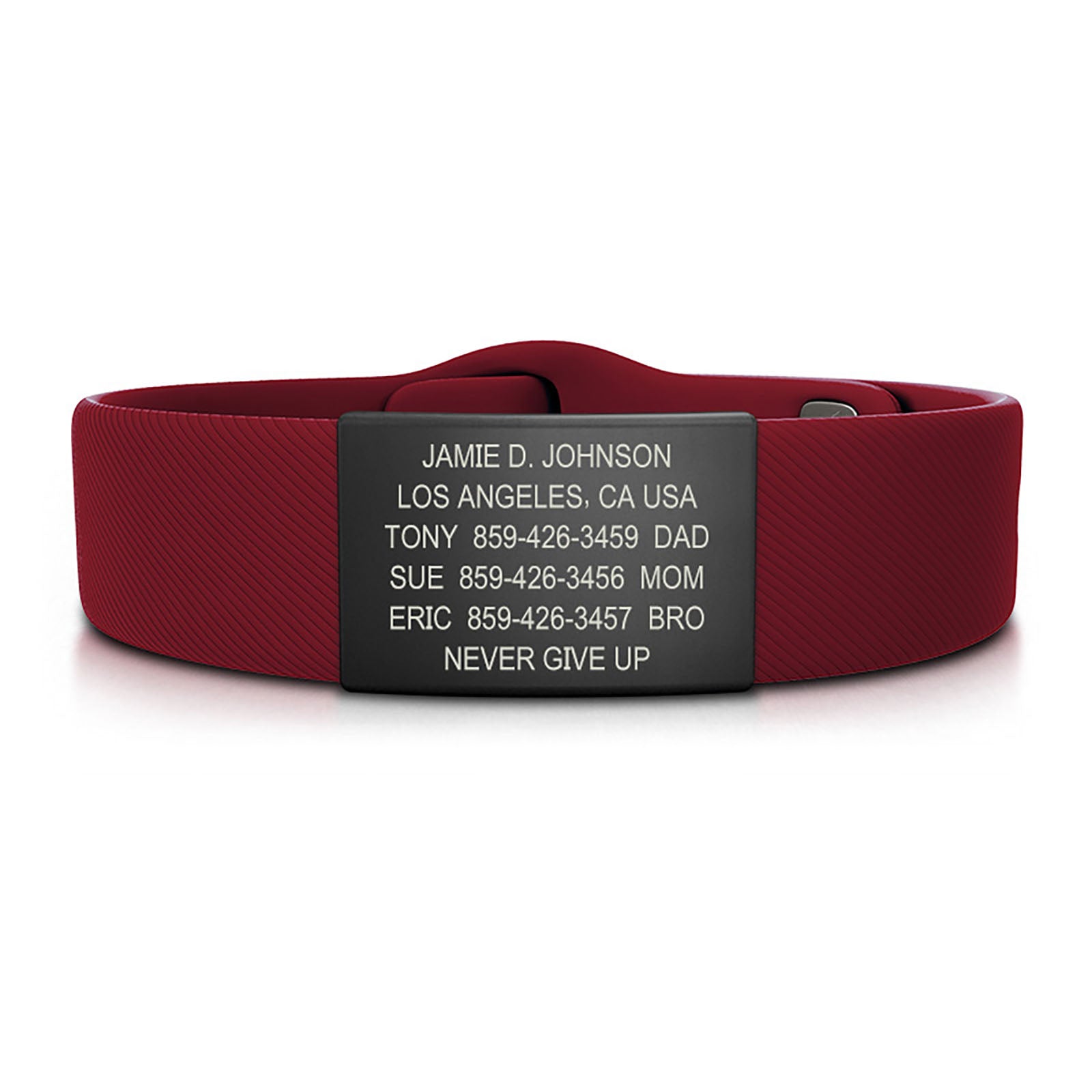 19mm / Graphite / Classic | Merlot