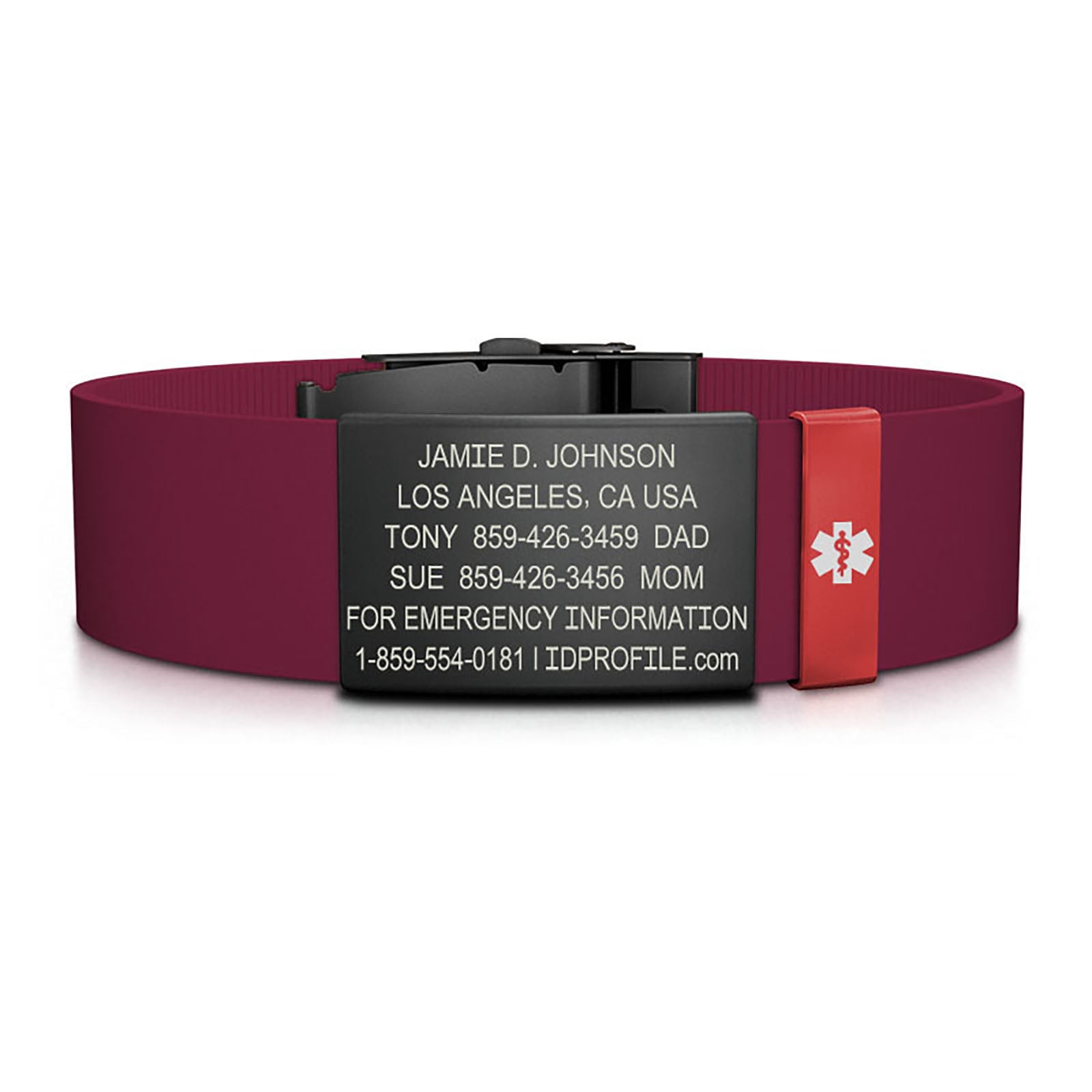 19mm / Graphite-Ember / Classic | Merlot