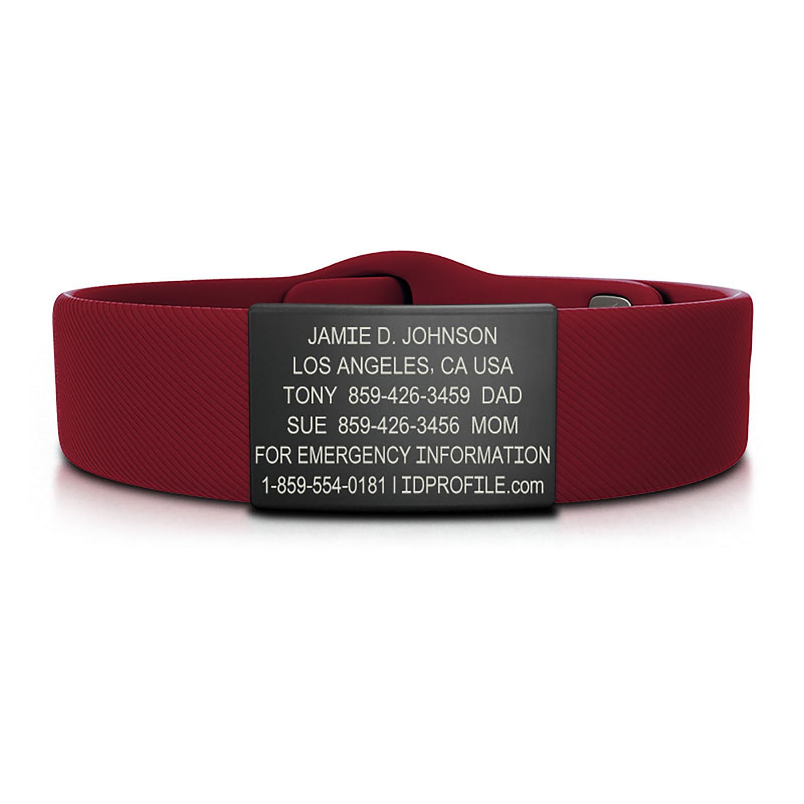 19mm / Graphite / Classic | Merlot