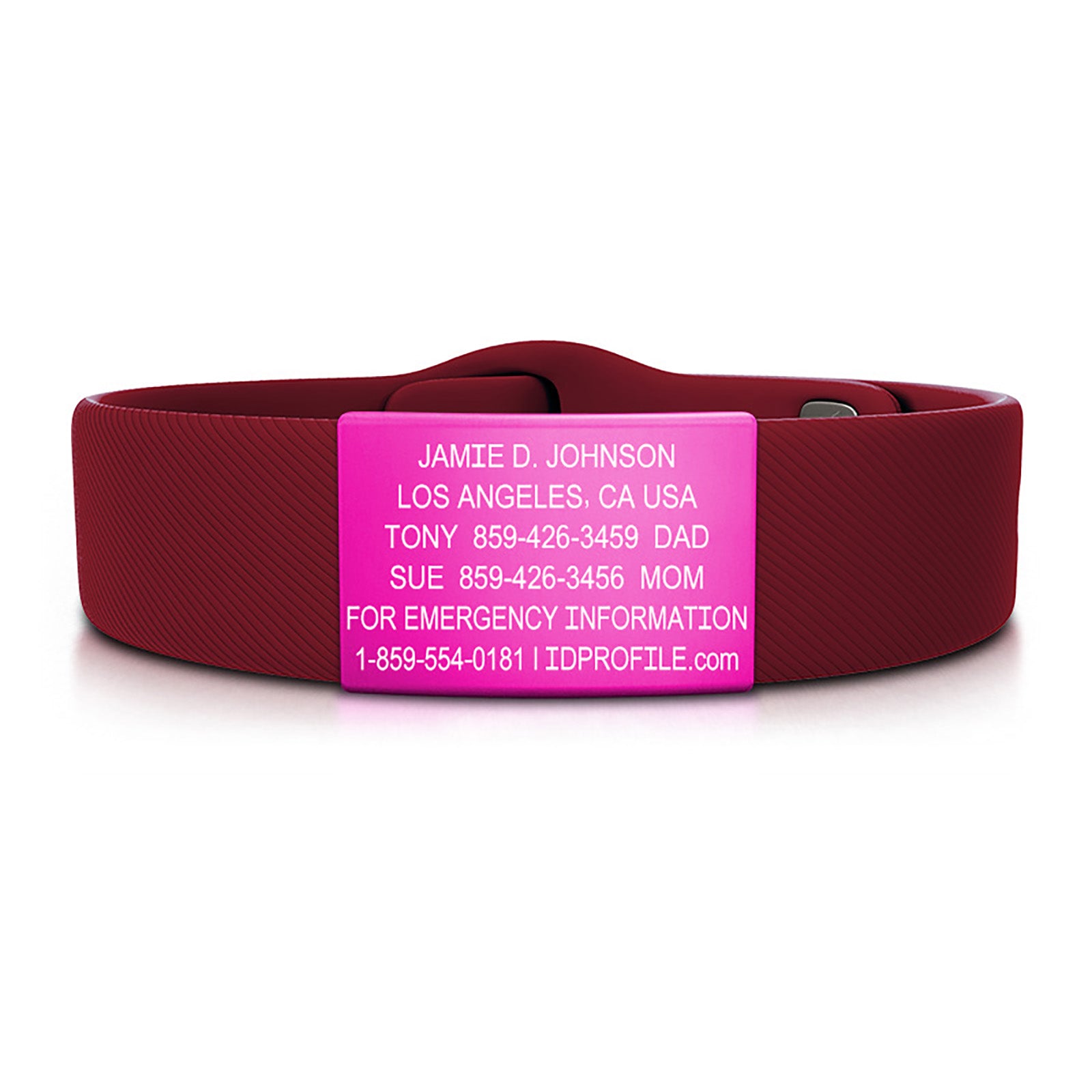 13mm / Pink / Classic | Merlot