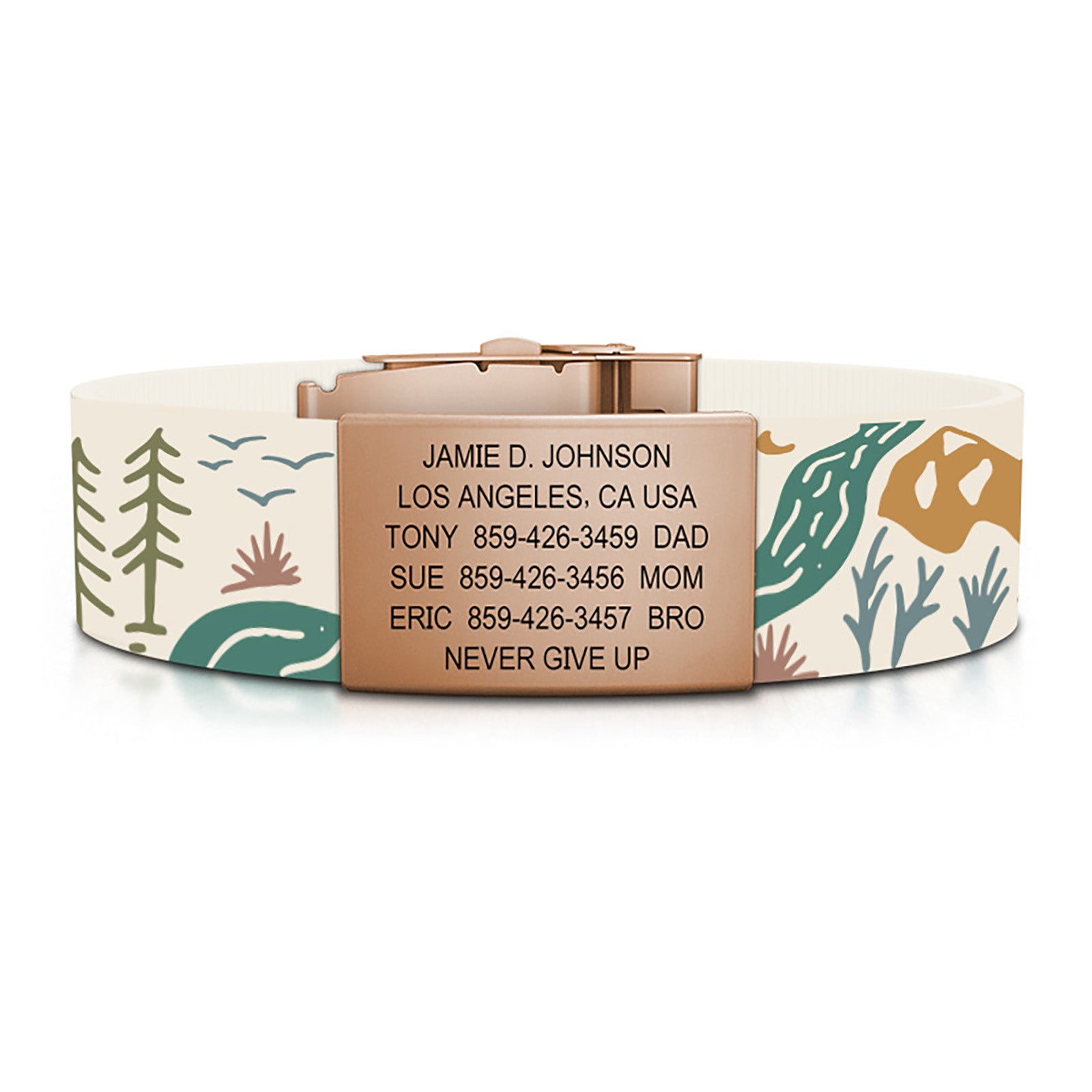 Elite ID - With iD Profile ID 19mm Rose Gold Limited | Mountain Stream ROAD iD