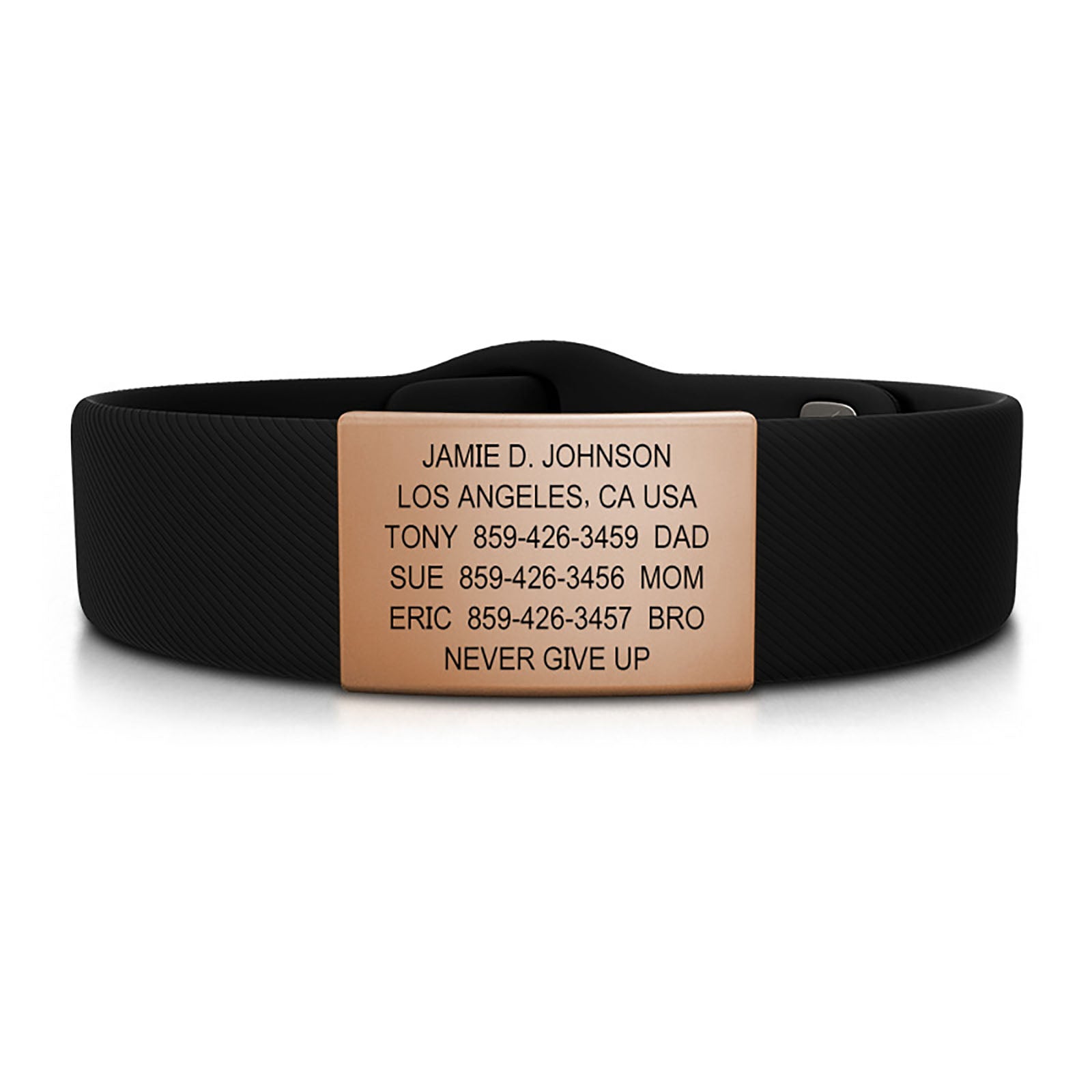 19mm / Rose Gold / Classic | Black