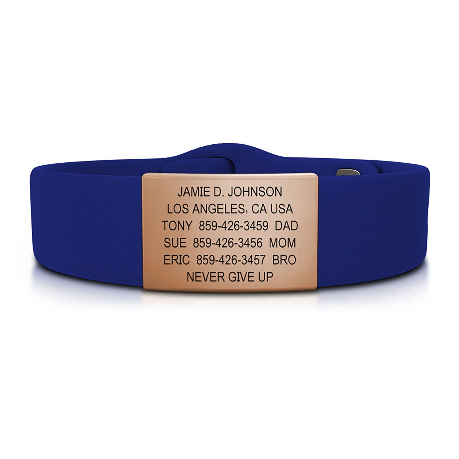 19mm / Rose Gold / Classic | Blue