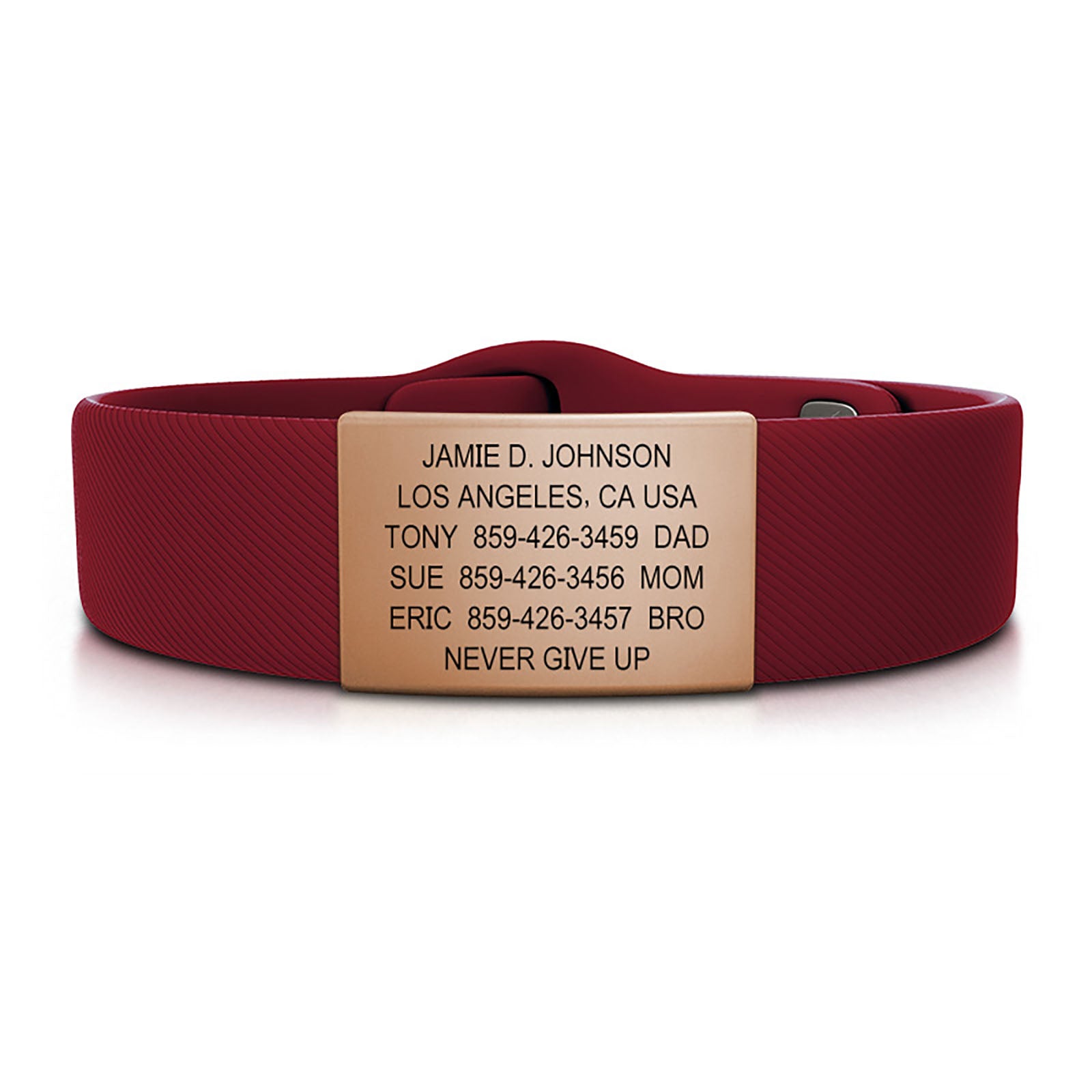 19mm / Rose Gold / Classic | Merlot