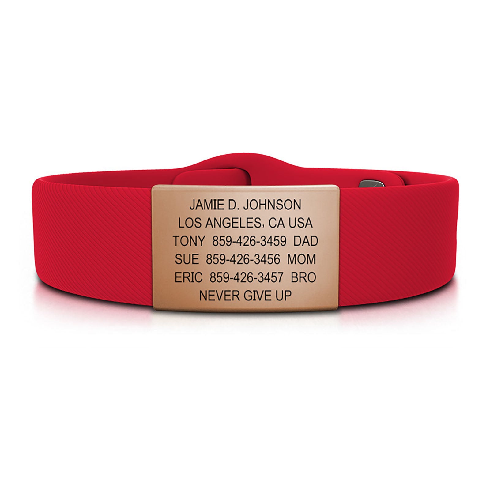 19mm / Rose Gold / Classic | Red