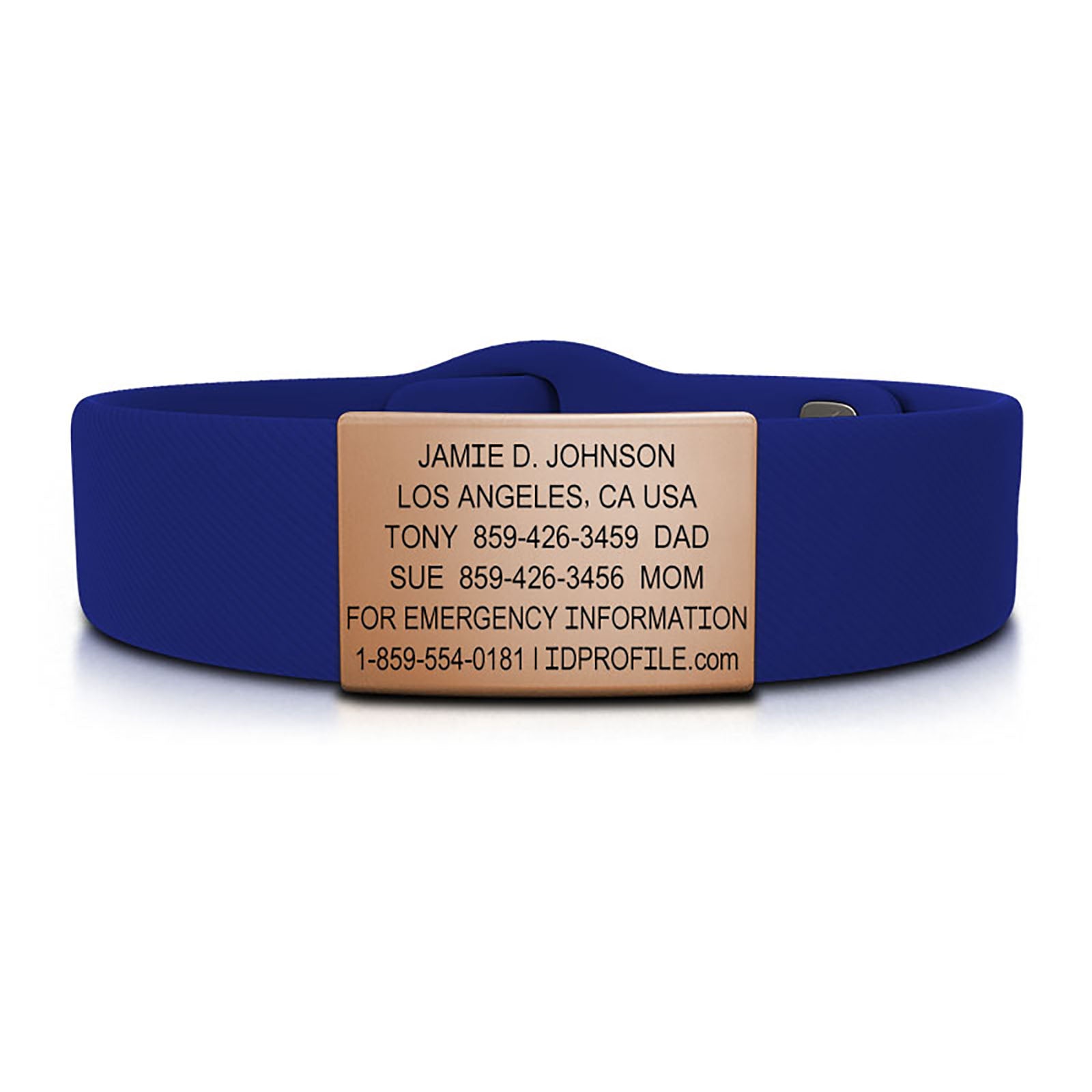 19mm / Rose Gold / Classic | Blue