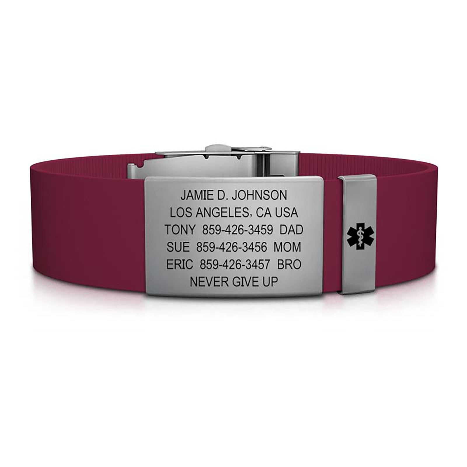 19mm / Slate-Slate / Classic | Merlot