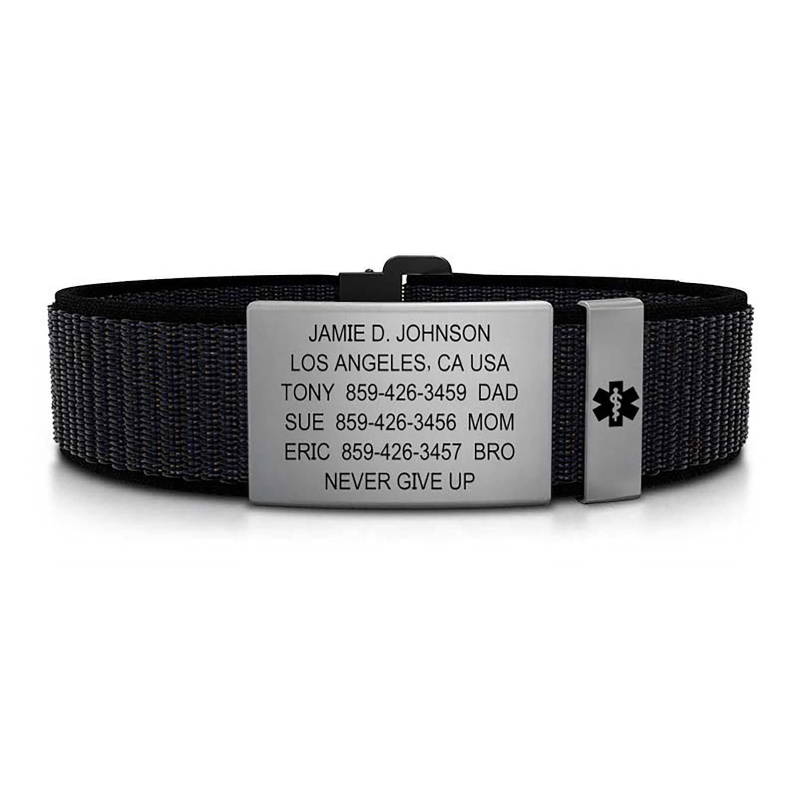 Nylon Loop Medical ID - ML ID 19mm - ROAD iD