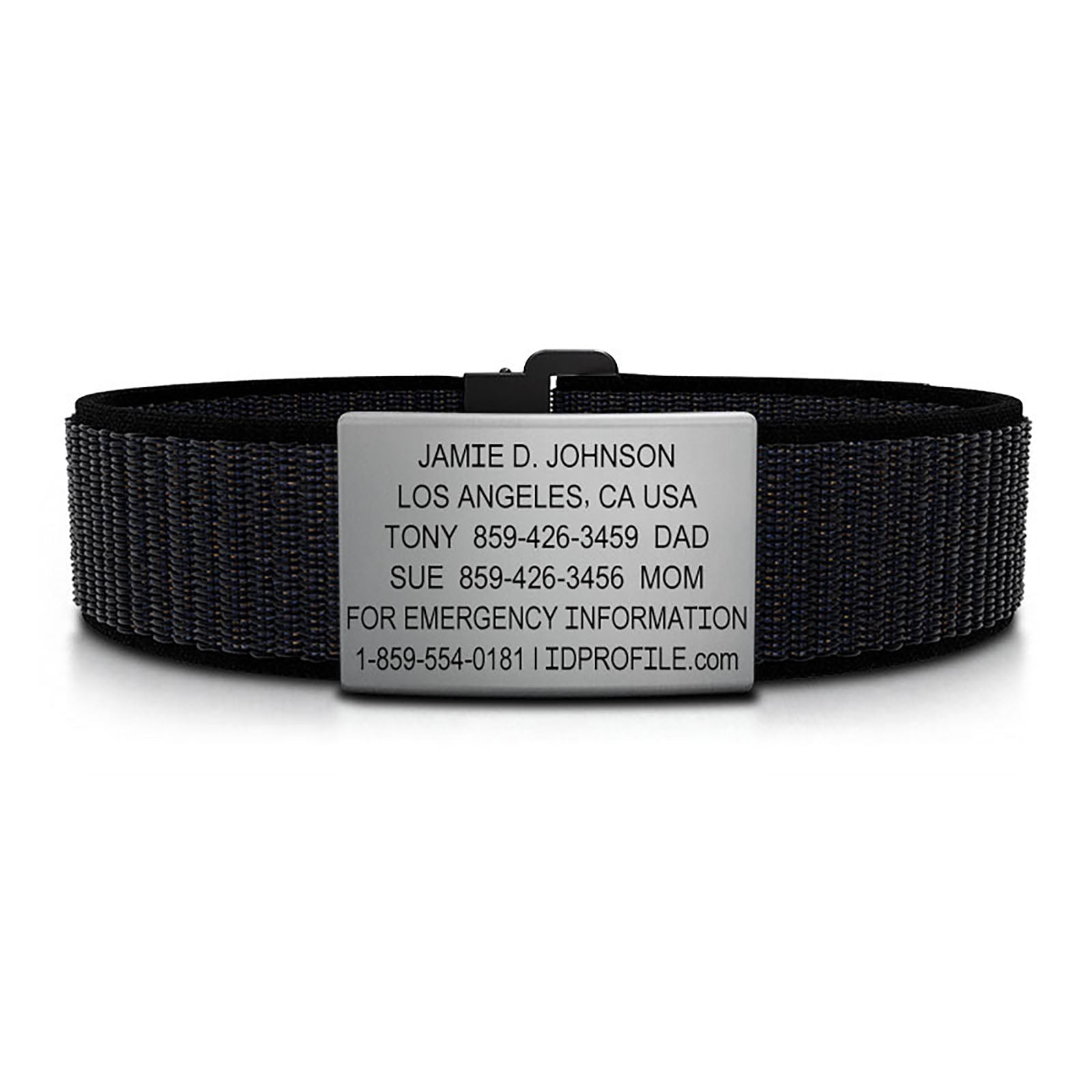 Nylon Loop ID - XL - With iD Profile ID 19mm Slate Classic | Cosmic ROAD iD