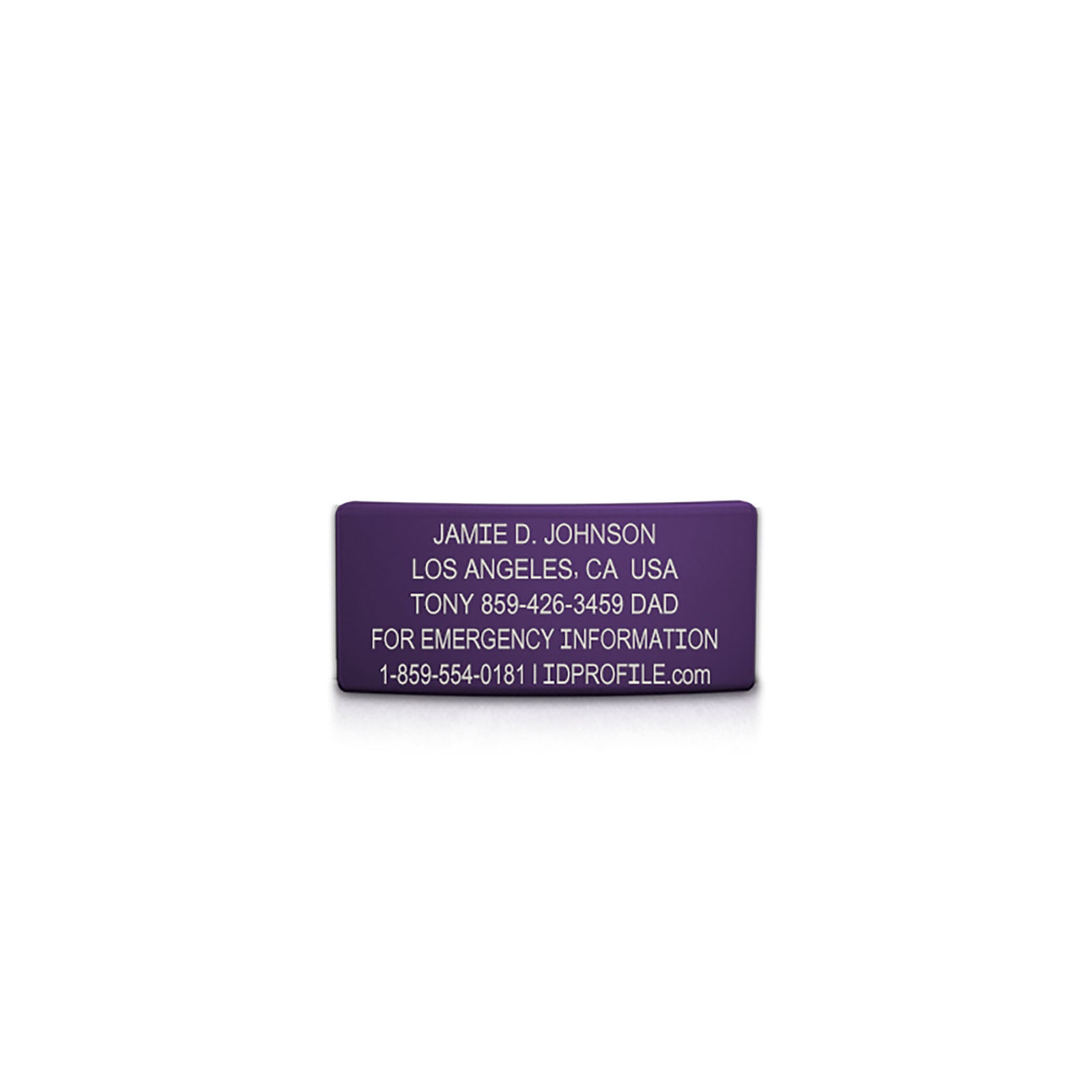 Classic ID Faceplate - With iD Profile ID 13mm Amethyst ROAD iD