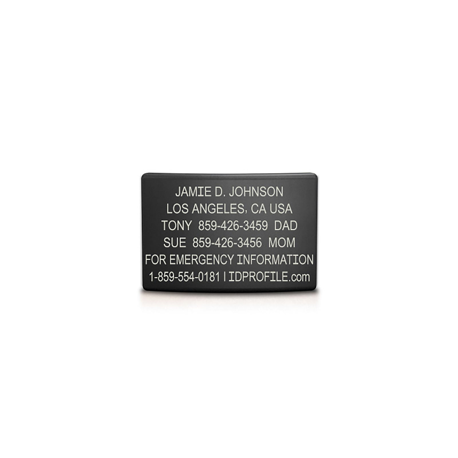 Classic ID Faceplate - With iD Profile ID 19mm Graphite ROAD iD