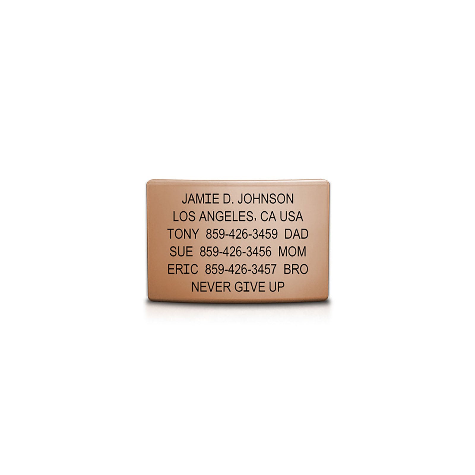 Classic ID Faceplate ID 19mm Rose Gold ROAD iD