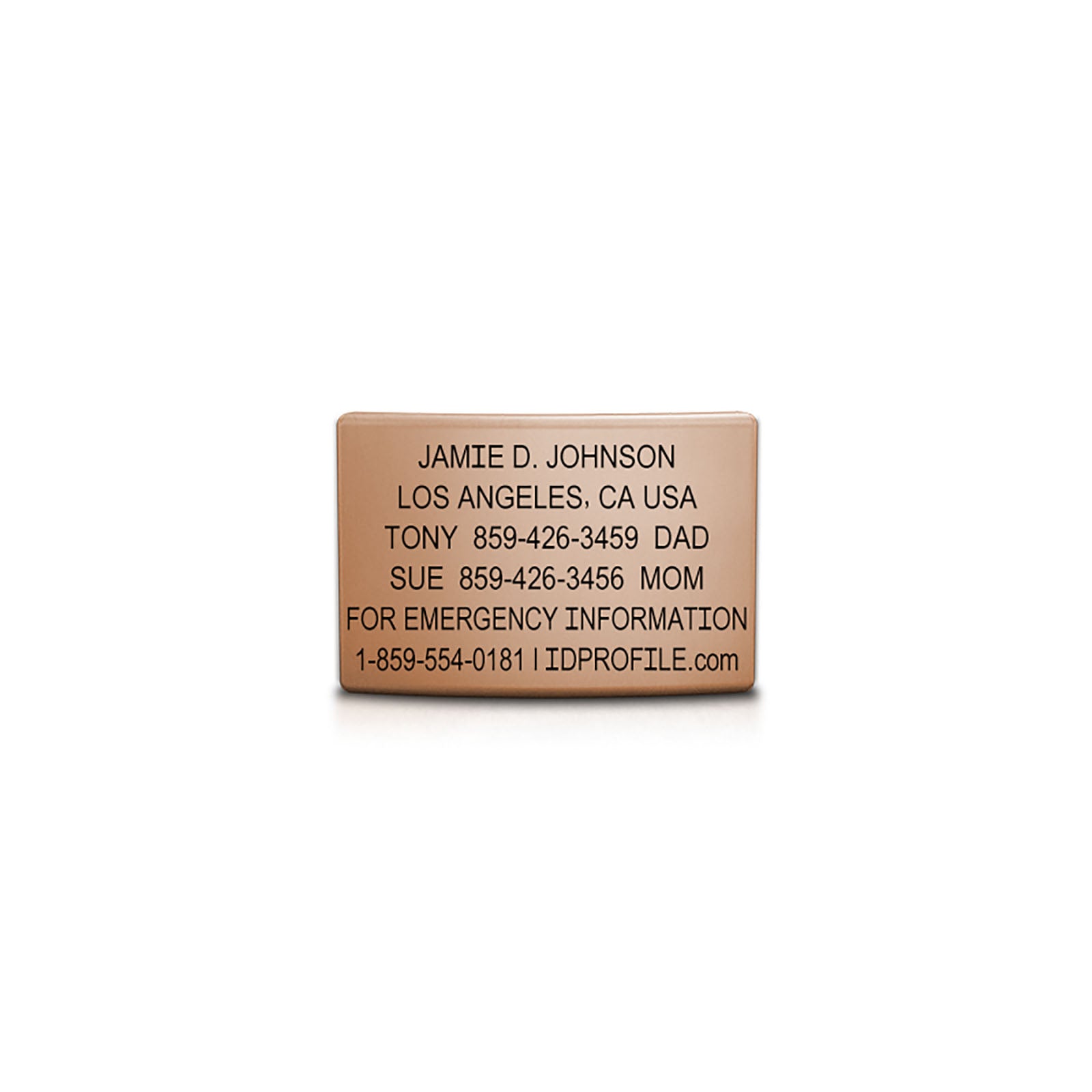 Classic ID Faceplate - With iD Profile ID 19mm Rose Gold ROAD iD