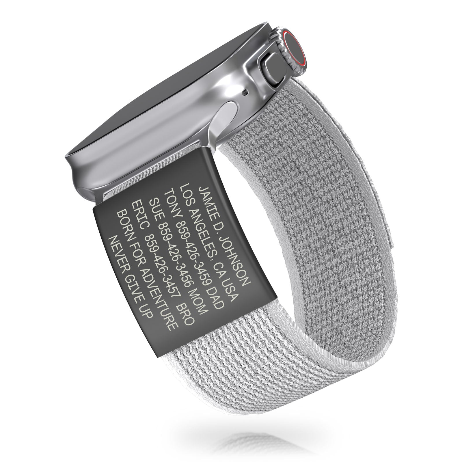 Apple Watch Medical ID ID Graphite Ultra | Trail Loop ROAD iD