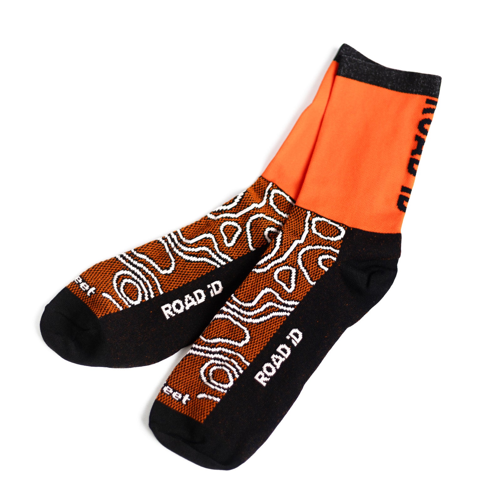 Cycling Socks Apparel Topo Flow Medium ROAD iD
