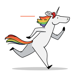 Unicorn Celebration GIF