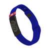 Medical ID Sport Pin-Tuck 13mm Graphite ID Blue-Ember - ROAD iD