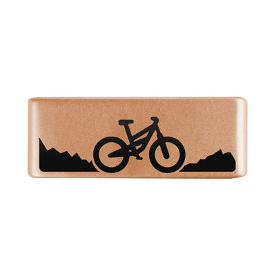 Badge Rose Gold 13mm Badge Mountain Bike - ROAD iD