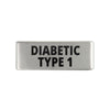 Diabetic Type 1 Badge Badge 13mm - ROAD iD