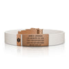 Medical ID Elite Silicone Clasp 13mm Rose Gold ID  - ROAD iD