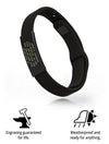 Wrist ID Sport Pin-Tuck 13mm Graphite ID Black - ROAD iD