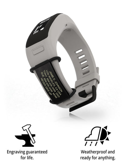 Sidekick Medical ID for Fitbit + Garmin ID  - ROAD iD