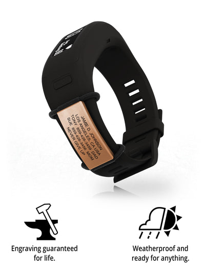 Sidekick Medical ID for Fitbit + Garmin ID  - ROAD iD