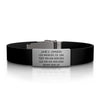 Wrist ID Elite Silicone Clasp 13mm Slate ID  - ROAD iD