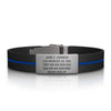 Wrist ID Elite Silicone Clasp 13mm Slate ID  - ROAD iD