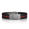 Wrist ID Elite Silicone Clasp 13mm Slate ID  - ROAD iD