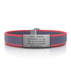 Wrist ID Sport Nylon Loop 13mm Slate ID  - ROAD iD