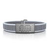 Wrist ID Sport Nylon Loop 13mm Slate ID  - ROAD iD
