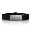 Wrist ID Sport Pin-Tuck 13mm Slate ID  - ROAD iD