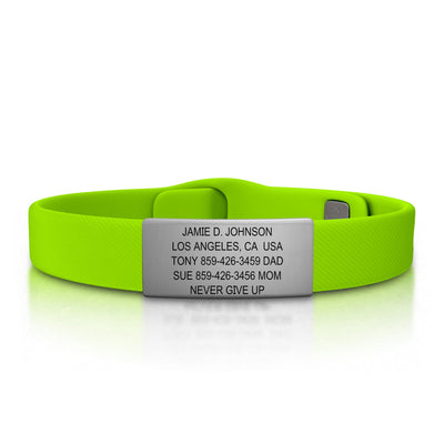 Wrist ID Sport Pin-Tuck 13mm Slate ID  - ROAD iD