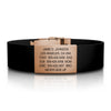 Wrist ID Elite Silicone Clasp 19mm Rose Gold ID  - ROAD iD